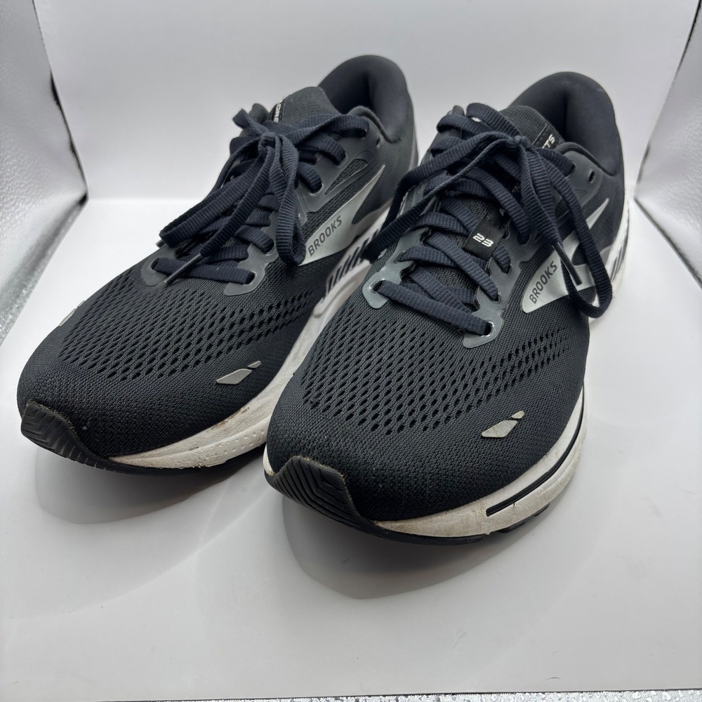 Women's Size 11 - Brooks Adrenaline GTS 23 Black Running Shoes Stability 120381